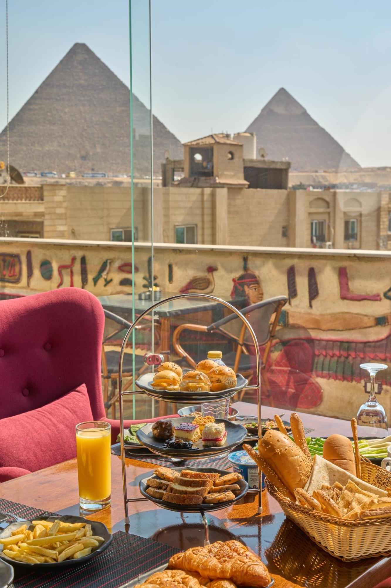 King Pyramids View Hotel Kafret el-Gabal Exterior photo