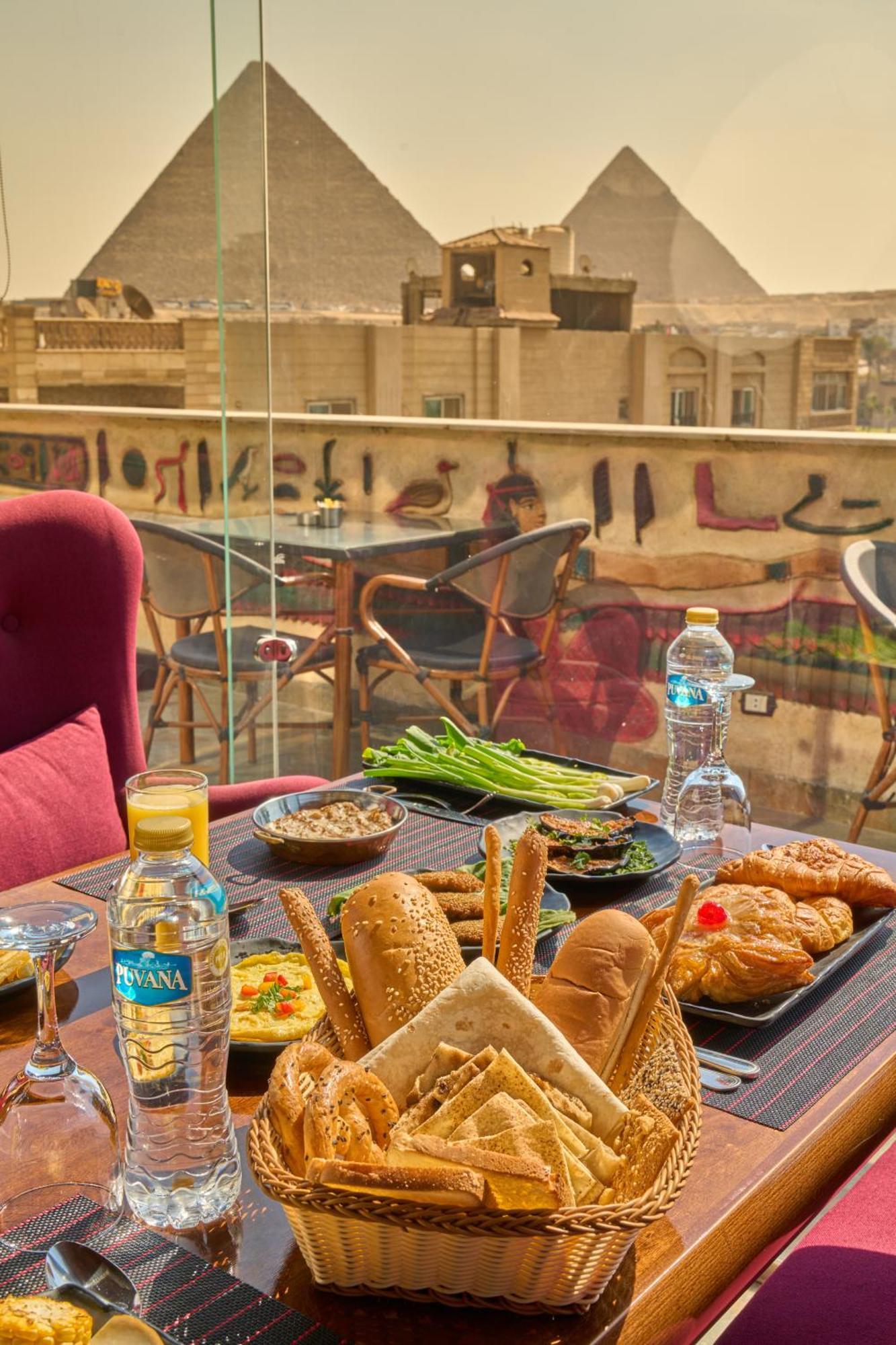 King Pyramids View Hotel Kafret el-Gabal Exterior photo